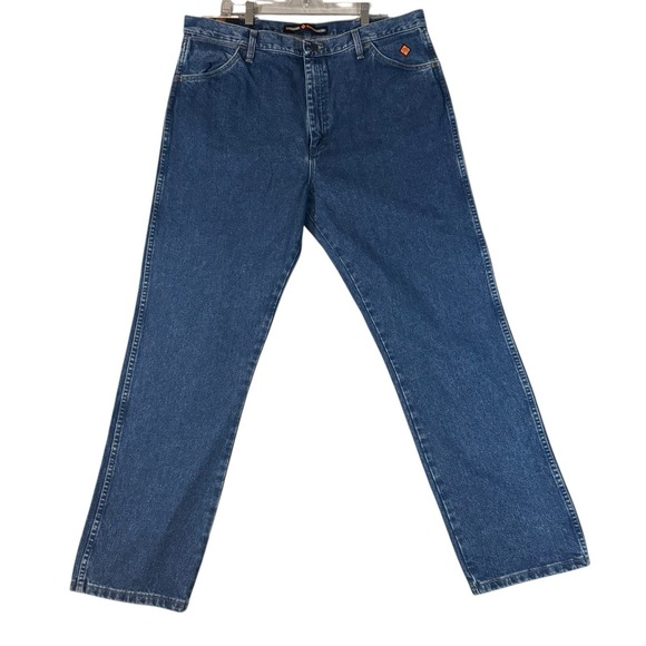 Wrangler FR Jeans 13‎ Original Flame Resistant HRC2 2112 Blue Denim 40x32 NWT